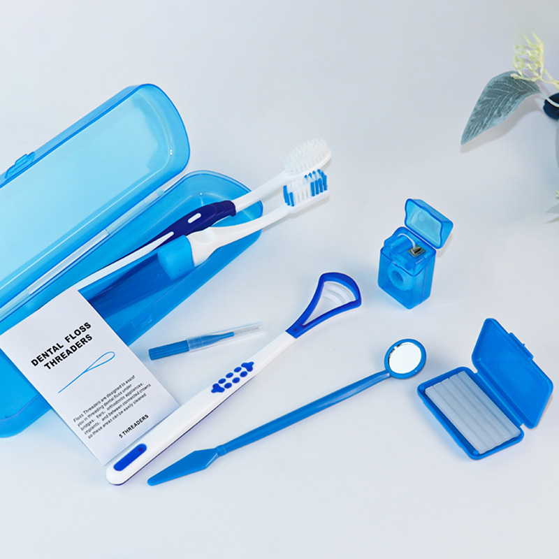 Waxing Kit Home - 8pcs/set Dental Care Brush Kit Multicolour