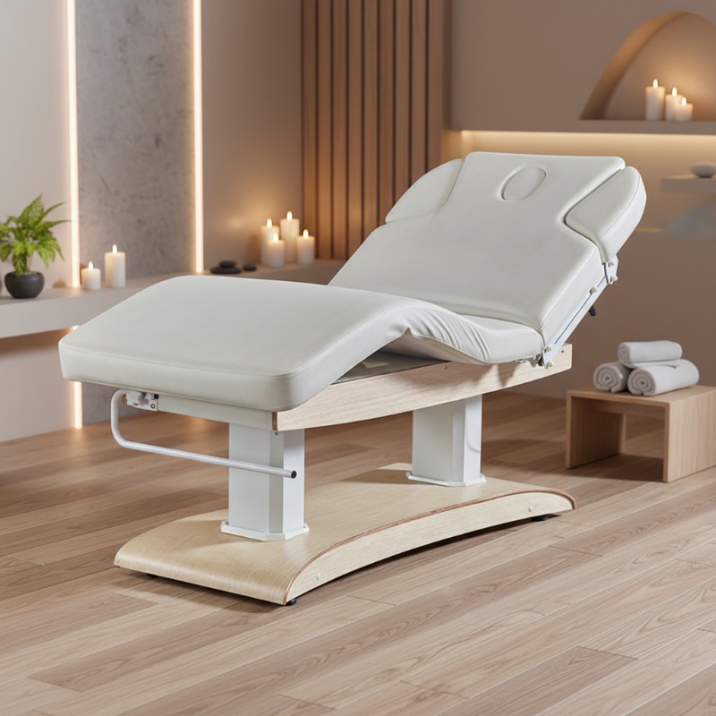 Spa Wellness Hotel - Factory Customized Synthetic Leather Massage Bed