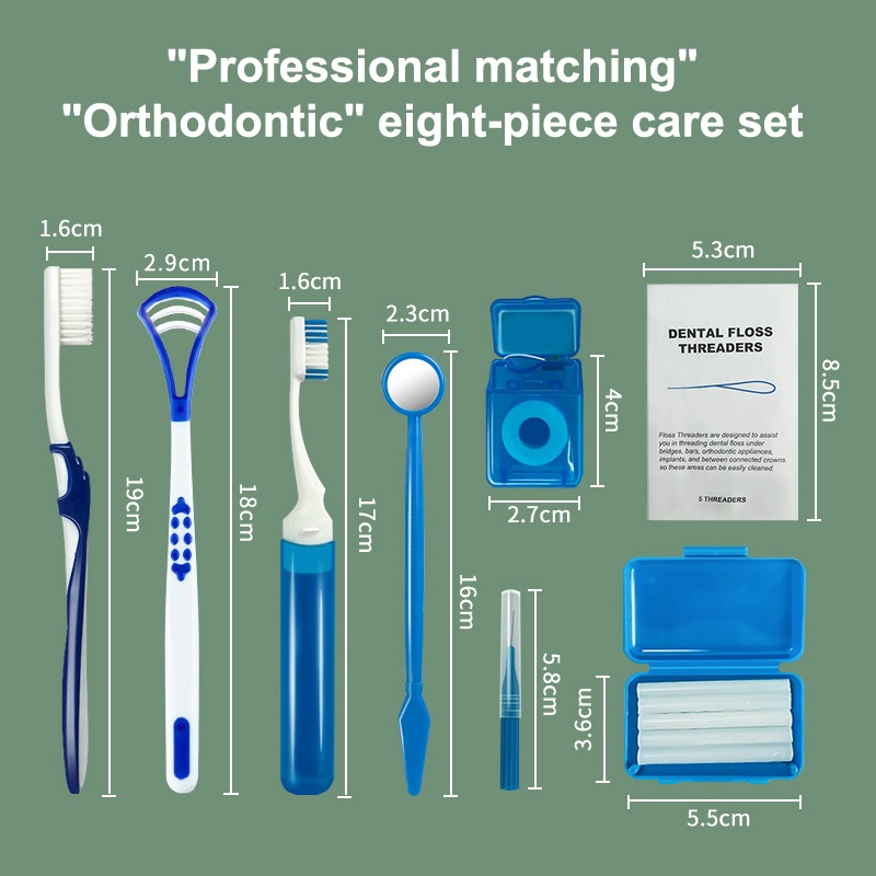 8pcs/set Dental Care Brush Kit - огляд і ціна Waxing Kit Home