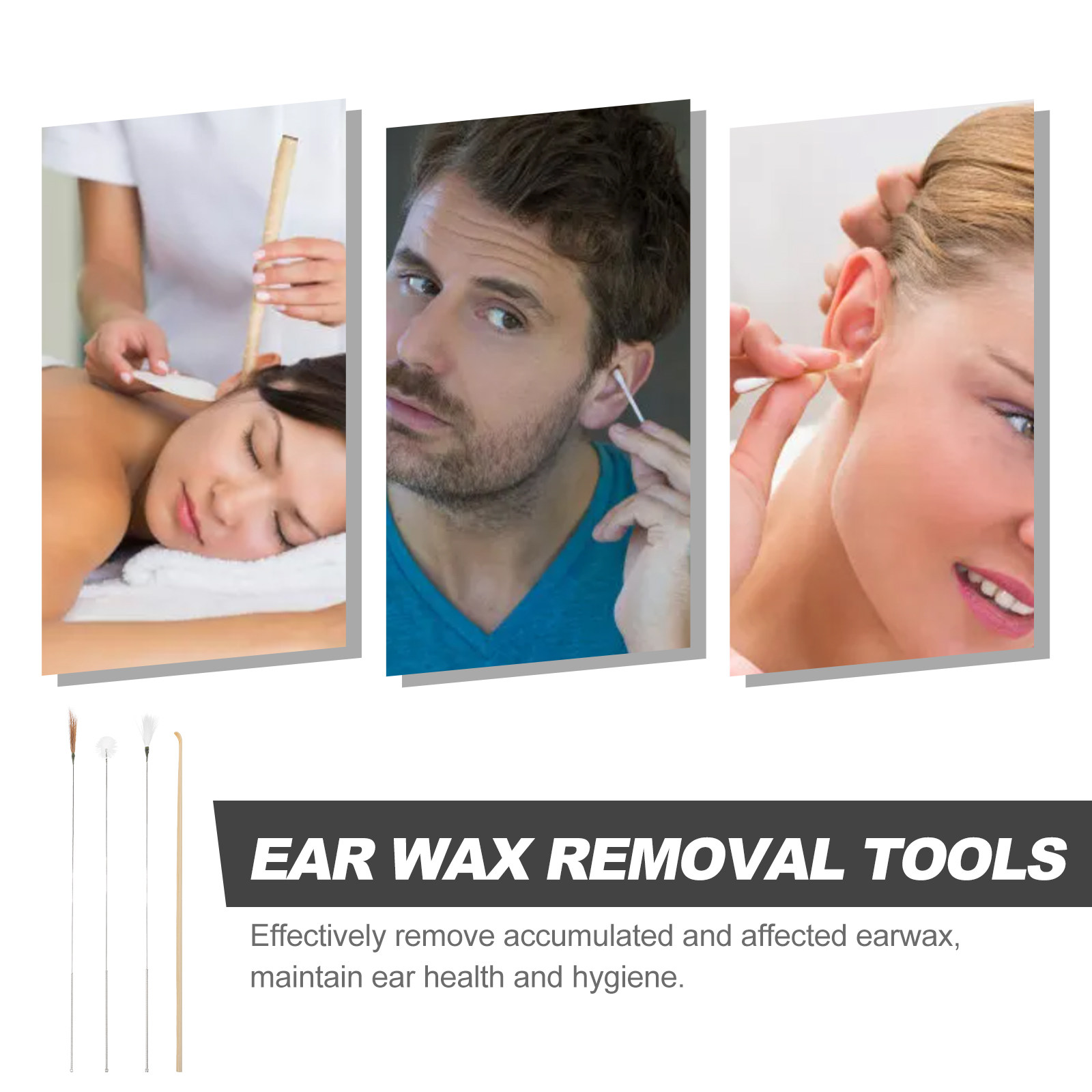 1Set Ear Wax Removal Tools Set - огляд і ціна Waxing Kit Home