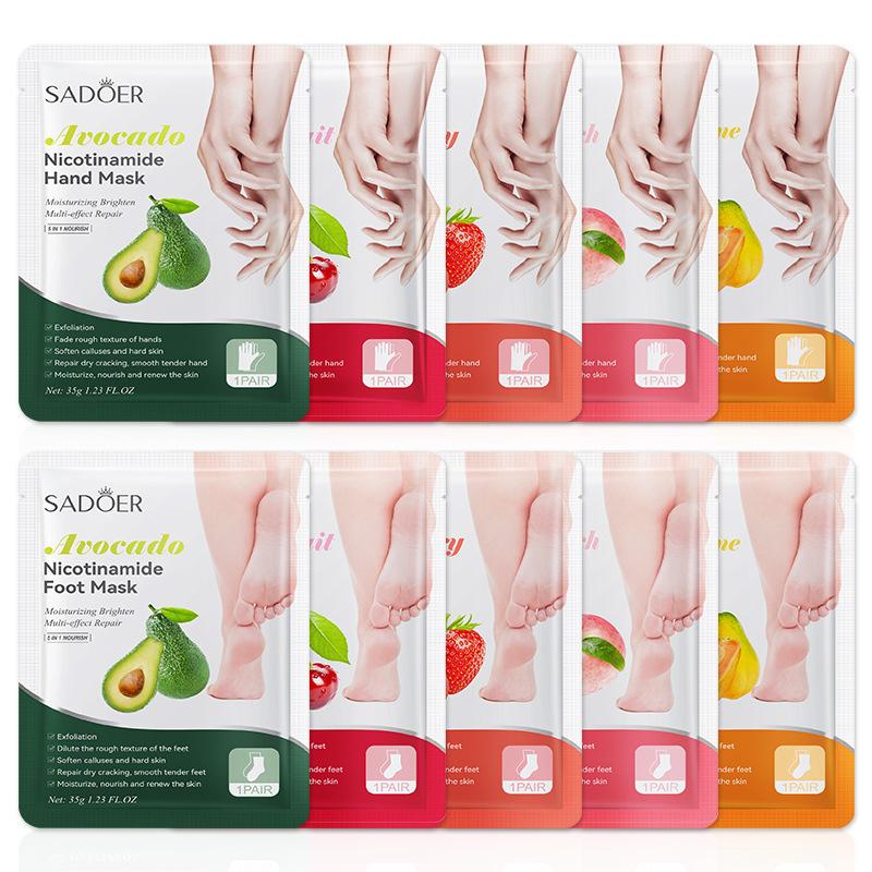1 Pairs SADOER Fruits Foot Mas - огляд і ціна Spa & Wellness Centre Lielupe